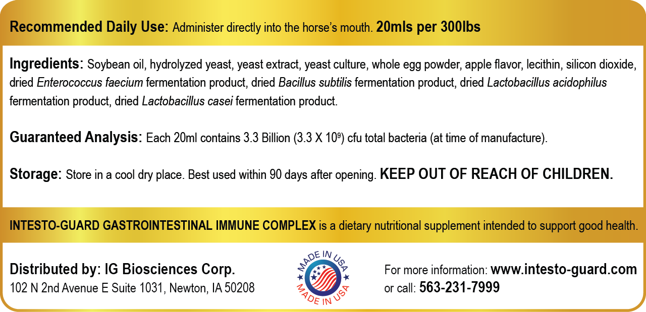 horse probiotics