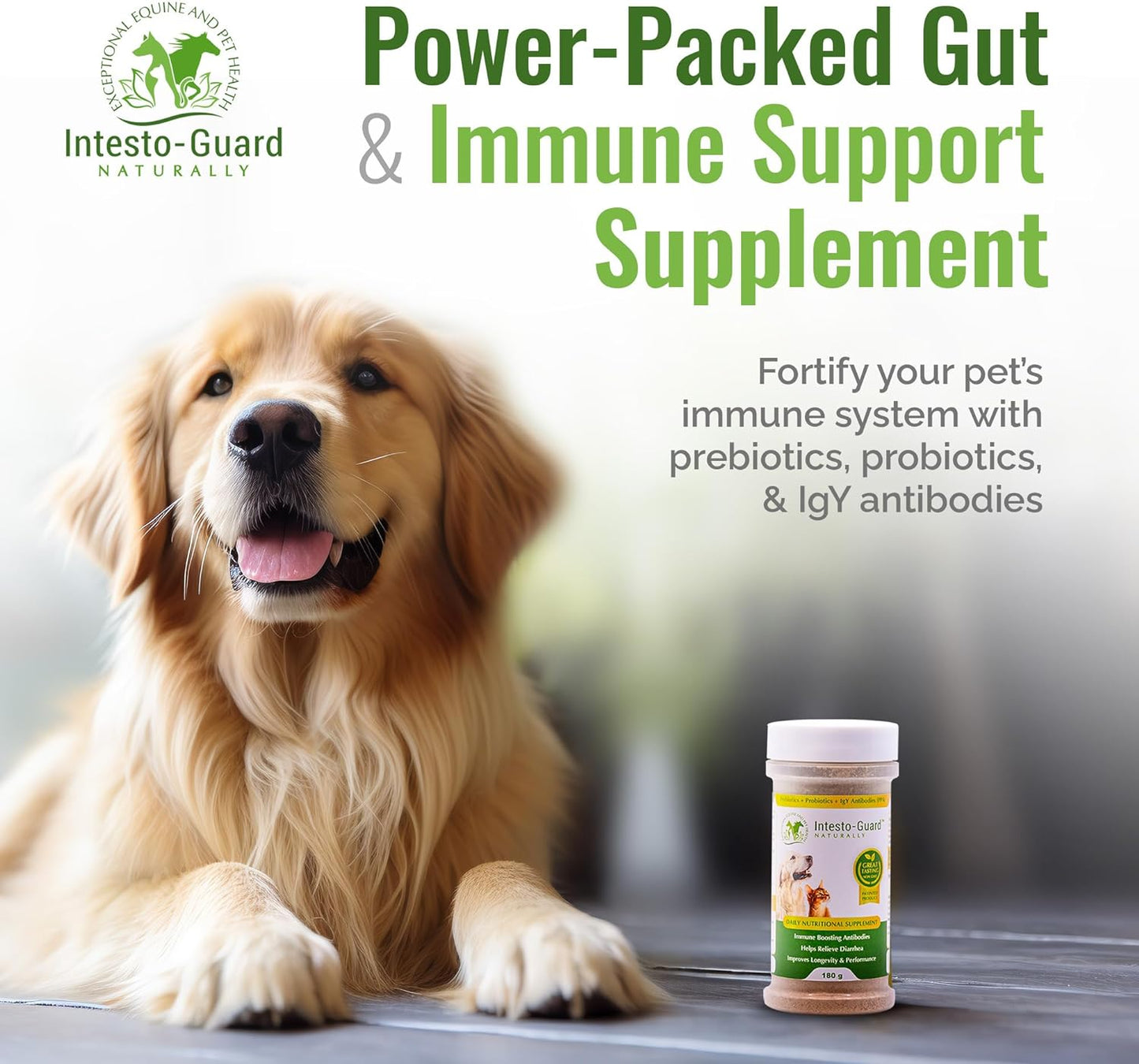 Intesto Guard 180g Probiotic Powder For Dogs & Cats
